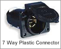 7-Way Plastic ConnMale